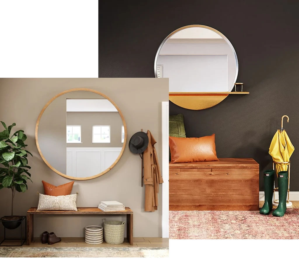 Corredores e entrada